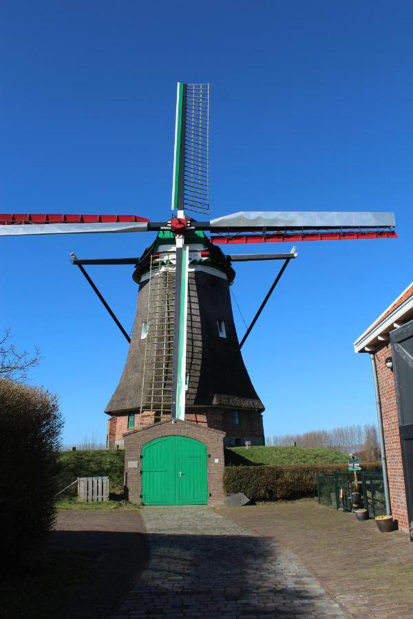Bij Molen De Blazekop, Rustig En Landelijk Ovezande Eksteriør billede